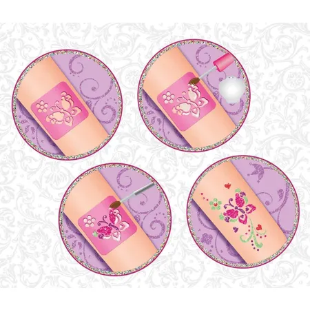 Lena Fashion Glitter Tattoo