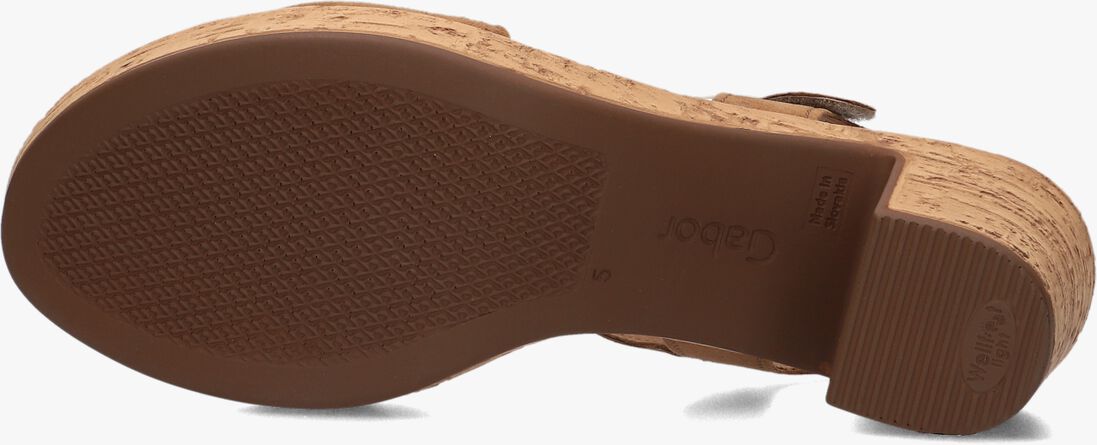GABOR cognac gabor sandalen 764.1