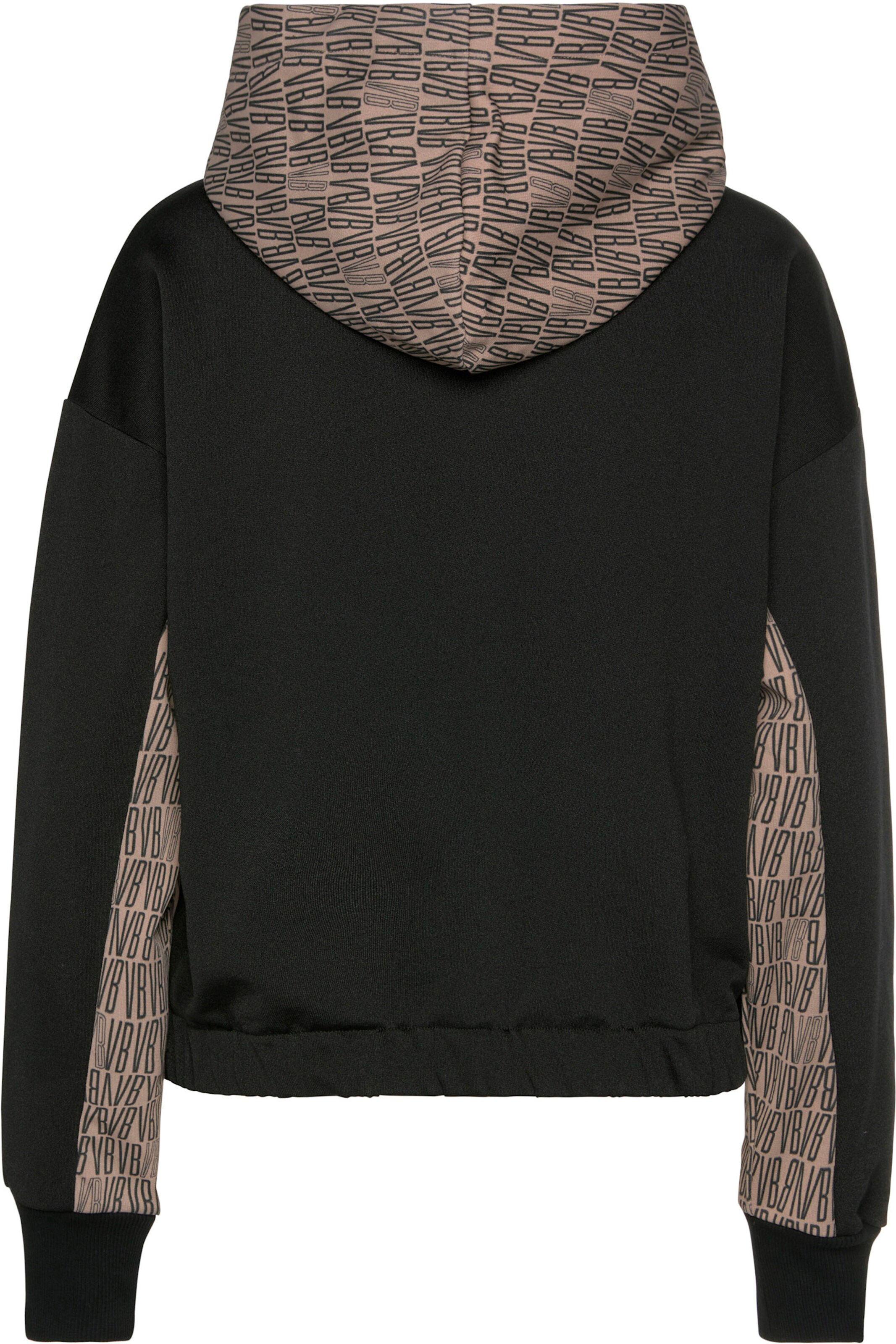 Venice Beach Kapuzensweatshirt in toffee-schwarz