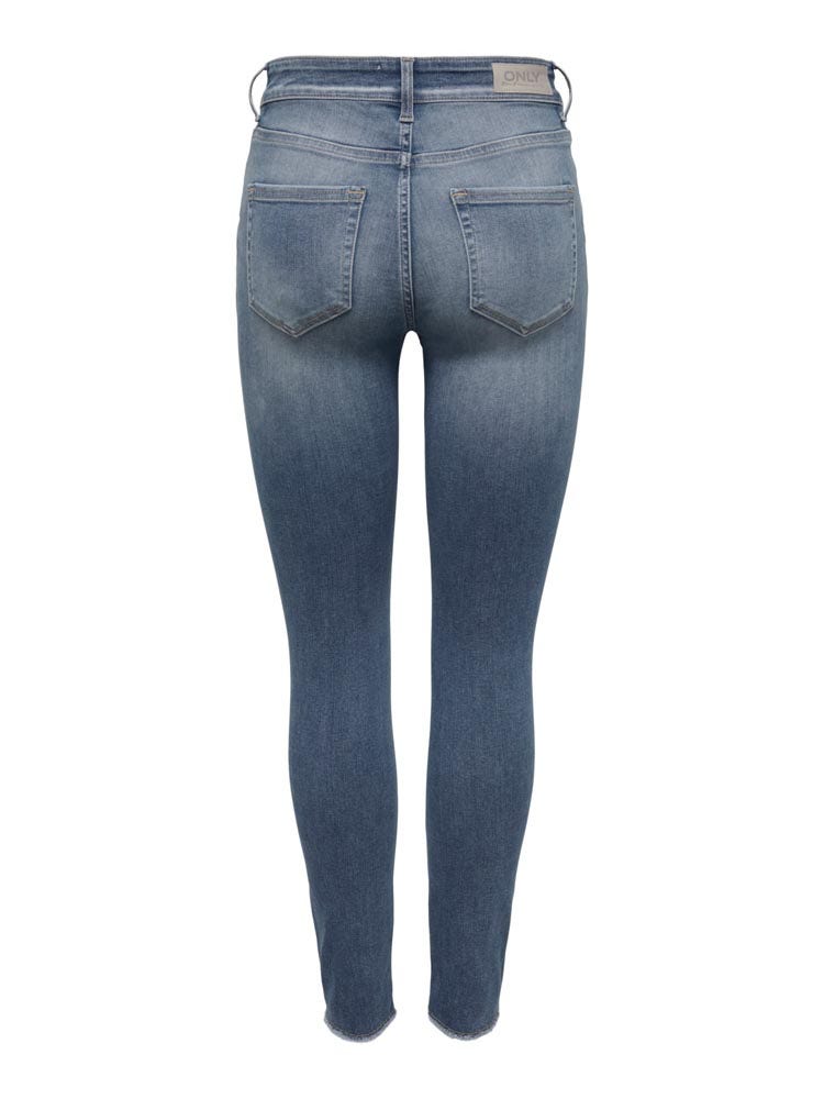 Only  Blush Mid Skinny Ankle Denim