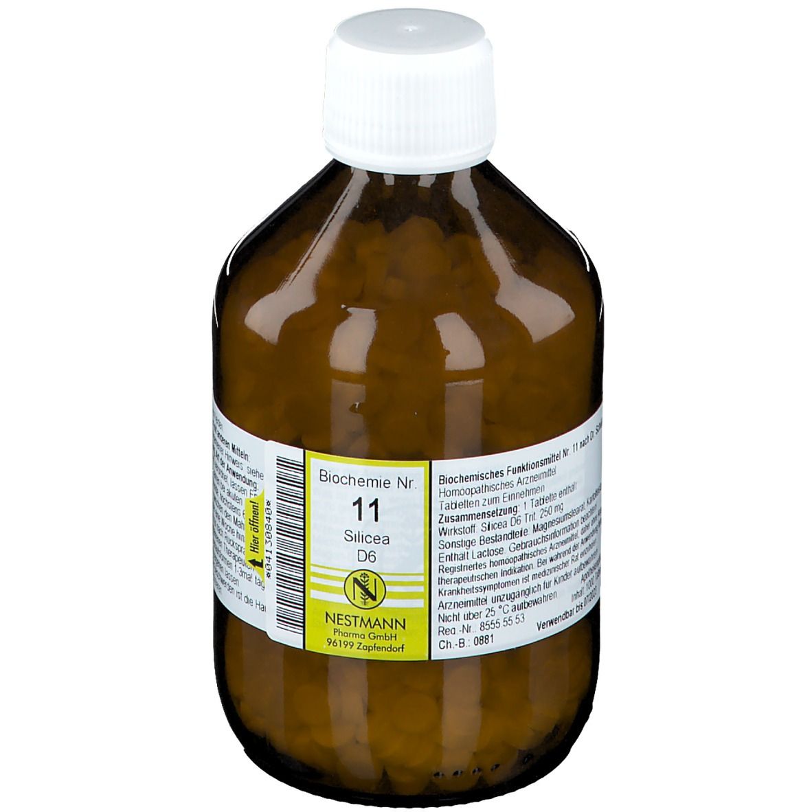Biochemie 11 Silicea D 6 Tabletten