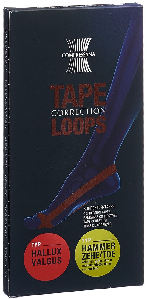 COMPRESSANA TAPE LOOPS<br>1 Paar, GrVI, diamant