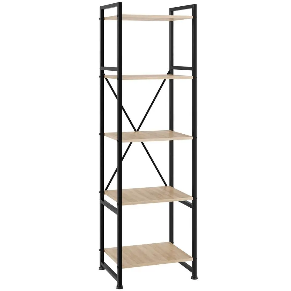 tectake Wandkast Manchester 47,5 x 34,5 x 151,5cm