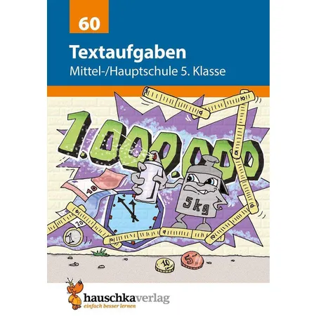 Hauschka Verlag Textaufgaben Mittel-/Hauptschule 5. Klasse