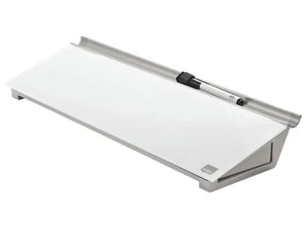 Skrivebordsblok Nobo Diamond m/glastavle og pennebakke - inkl. pen