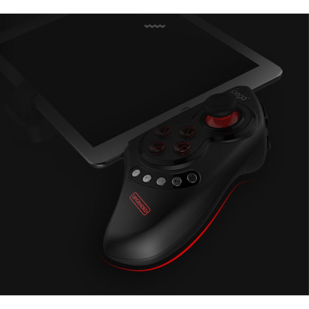 Universal Bluetooth Gamepad Joystick Gaming Controller für Smartphones / Tablets mit einer Grösse von 125-280mm (iOS / Android) - Schwarz