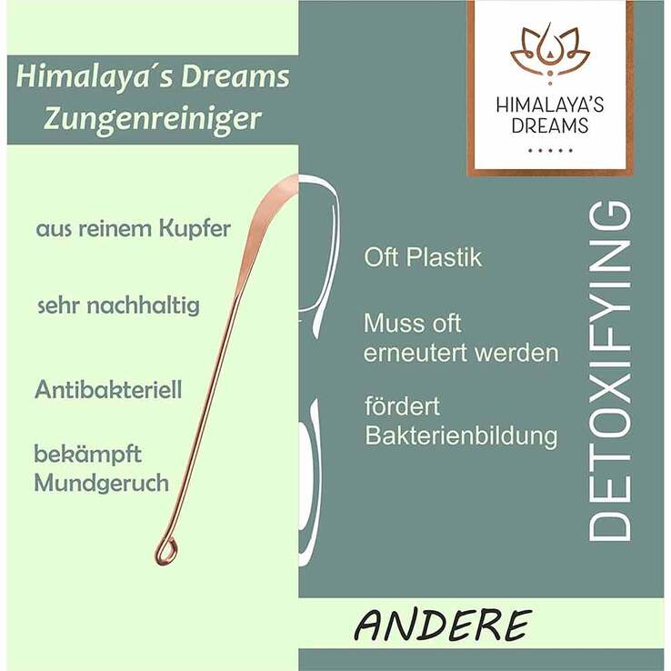 Himalayas Dreams Ayurveda Zungenreiniger 2er Set, 1 P