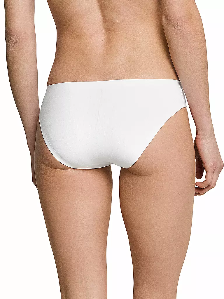 SCHIESSER Slip INVISIBLE COTTON weiss  weiss