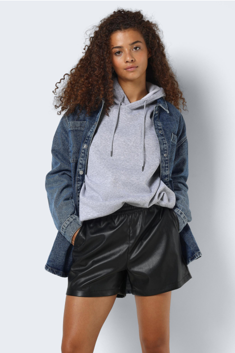 Noisy may zwarte dames korte broek