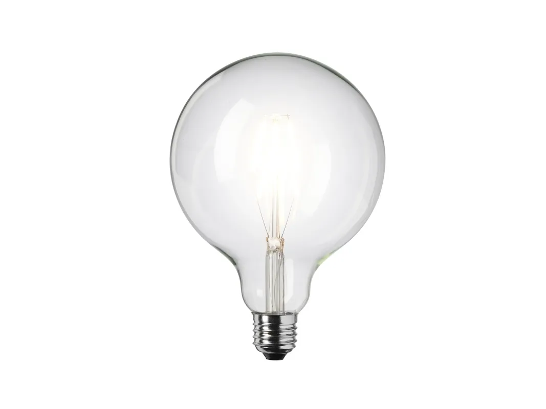 DEKOPÆRE LED 4W GLOBE BASIC Ø125 KLART GLAS