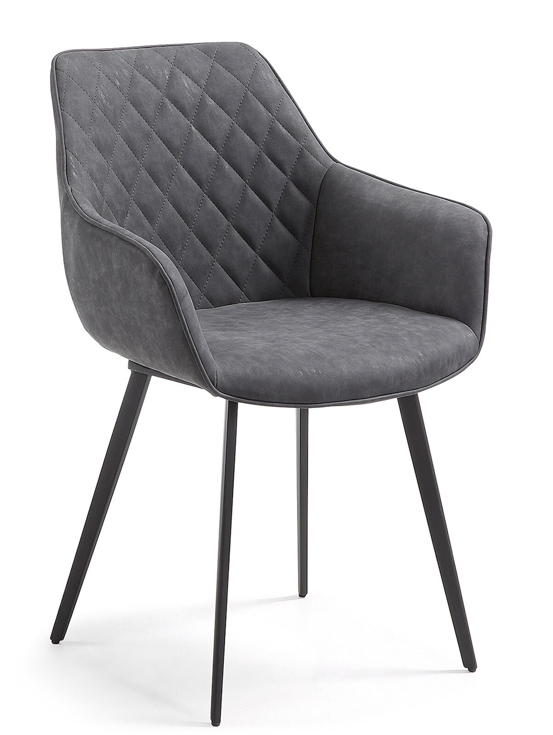 Kave Home Esszimmerstuhl AMIRA 2er Set schwarz