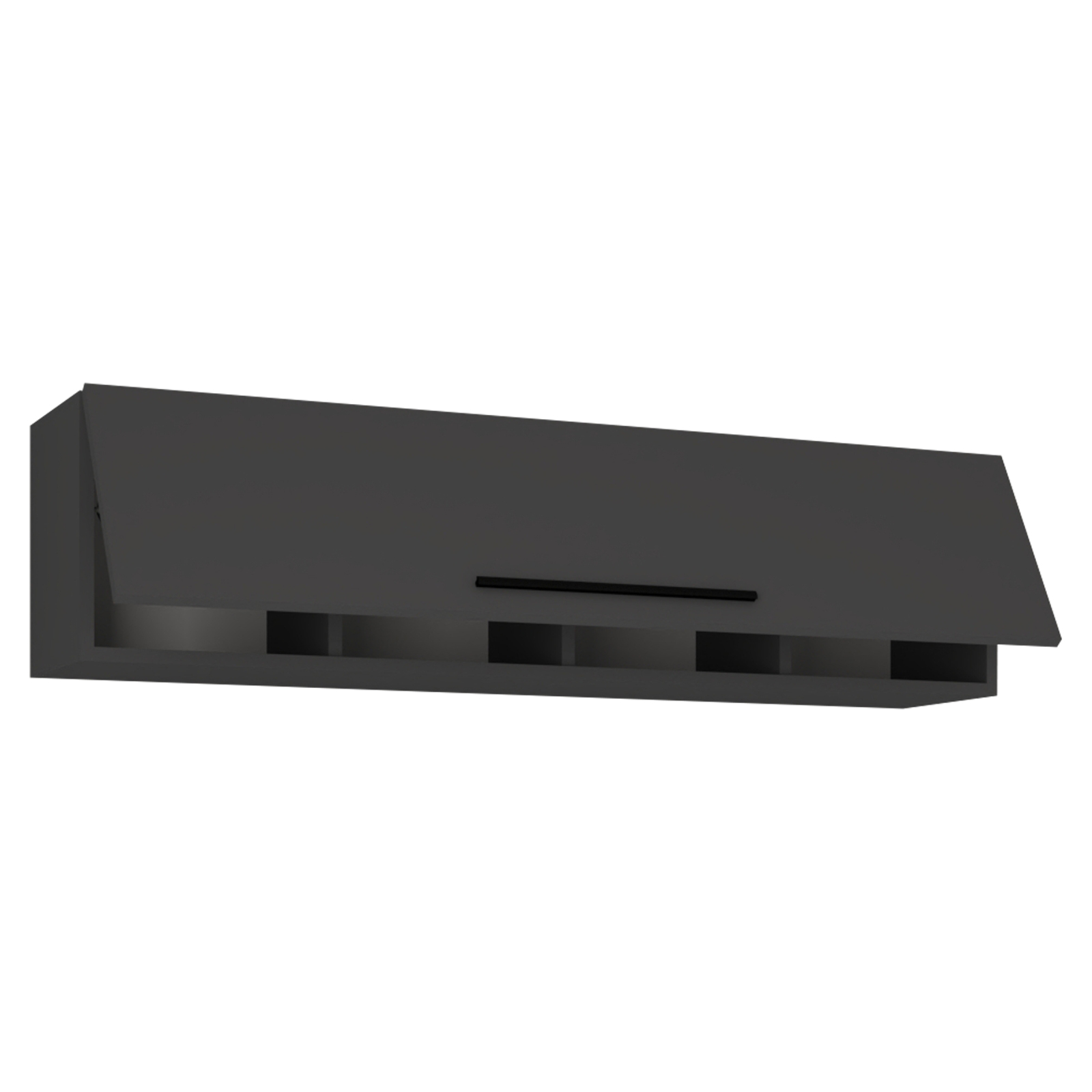 Hängeschrank ARILA XL - anthrazit - 115 cm