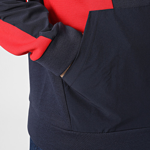 Veste Zippée Tricolore HY5935 Bleu Marine