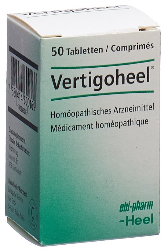 VERTIGOHEEL Tabl Ds 50 Stk<br>50 Stück, Dose, Tablette