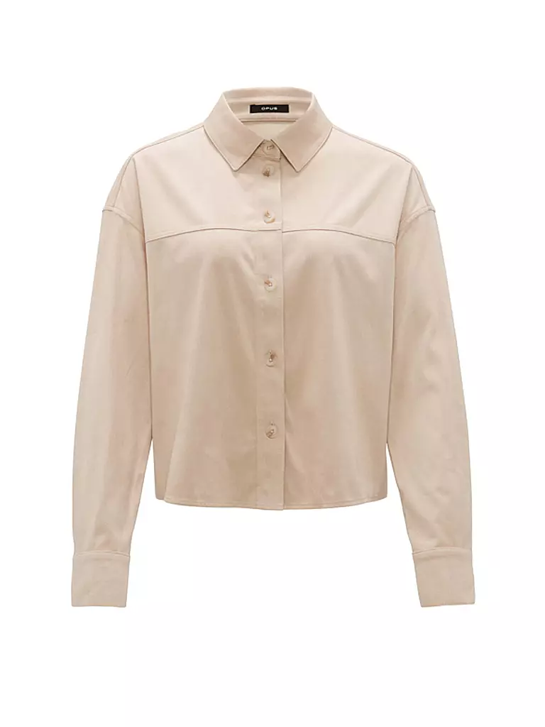 OPUS Overshirt FONTEGA beige