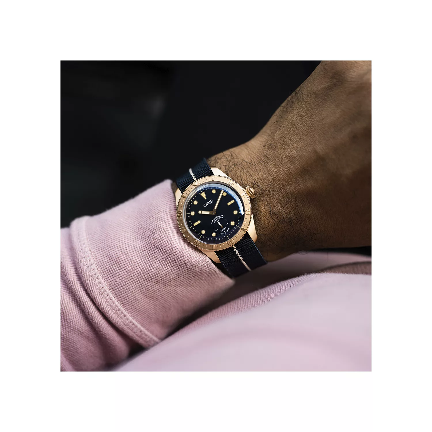 ORIS DIVERS CARL BRASHEAR CAL. 401 LTD ED. 01-401-7764-3185-Set