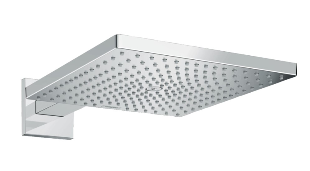 Hansgrohe Raindance E hoofddouche 30cm met wandarm waterbesparend chroom