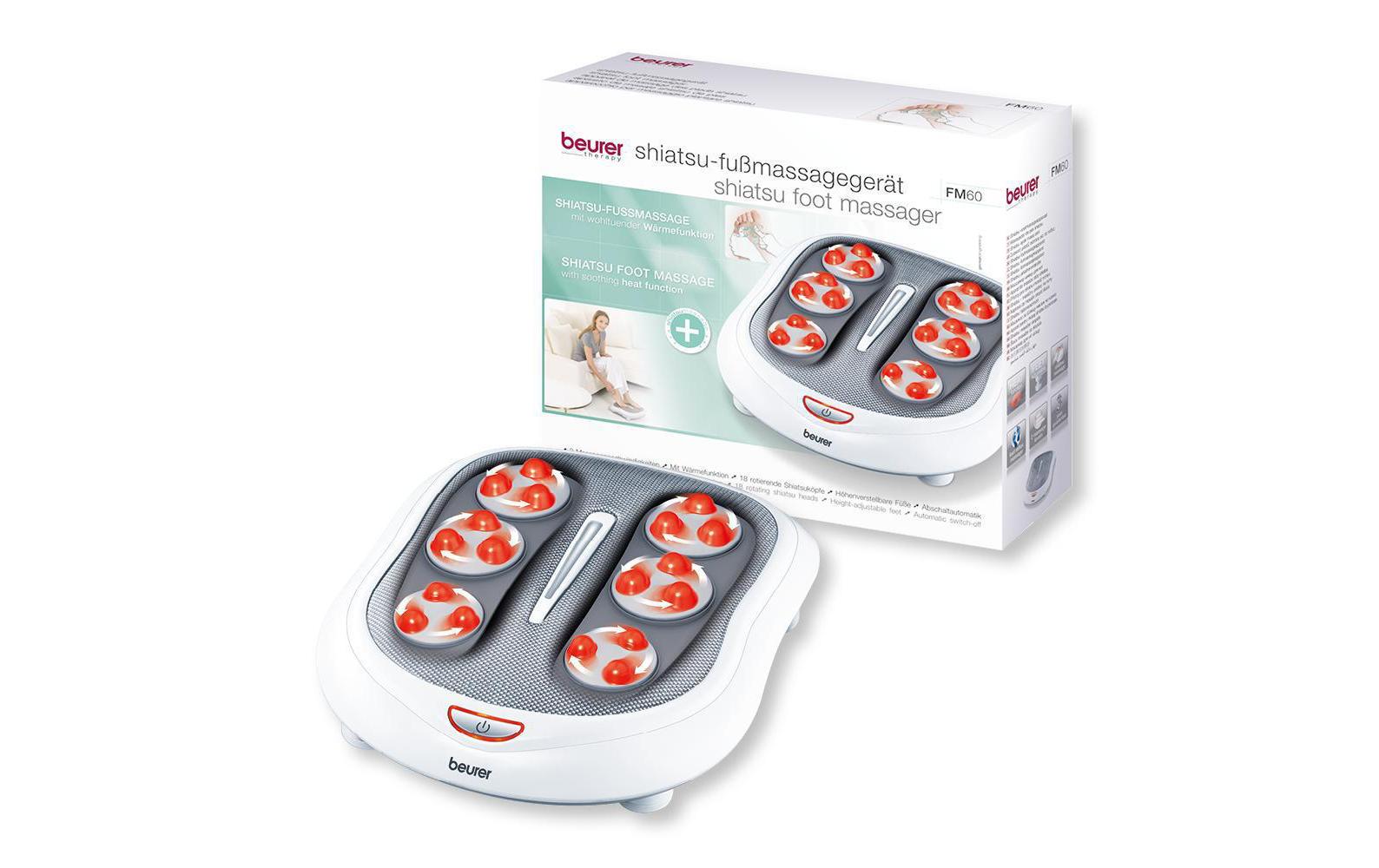 Fuss-Massagegerät Shiatsu FM60Shiatsu-Massage für Ihre Füsse