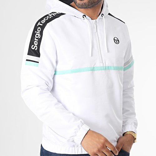Veste Capuche Col Zippé Jura 39970 Blanc