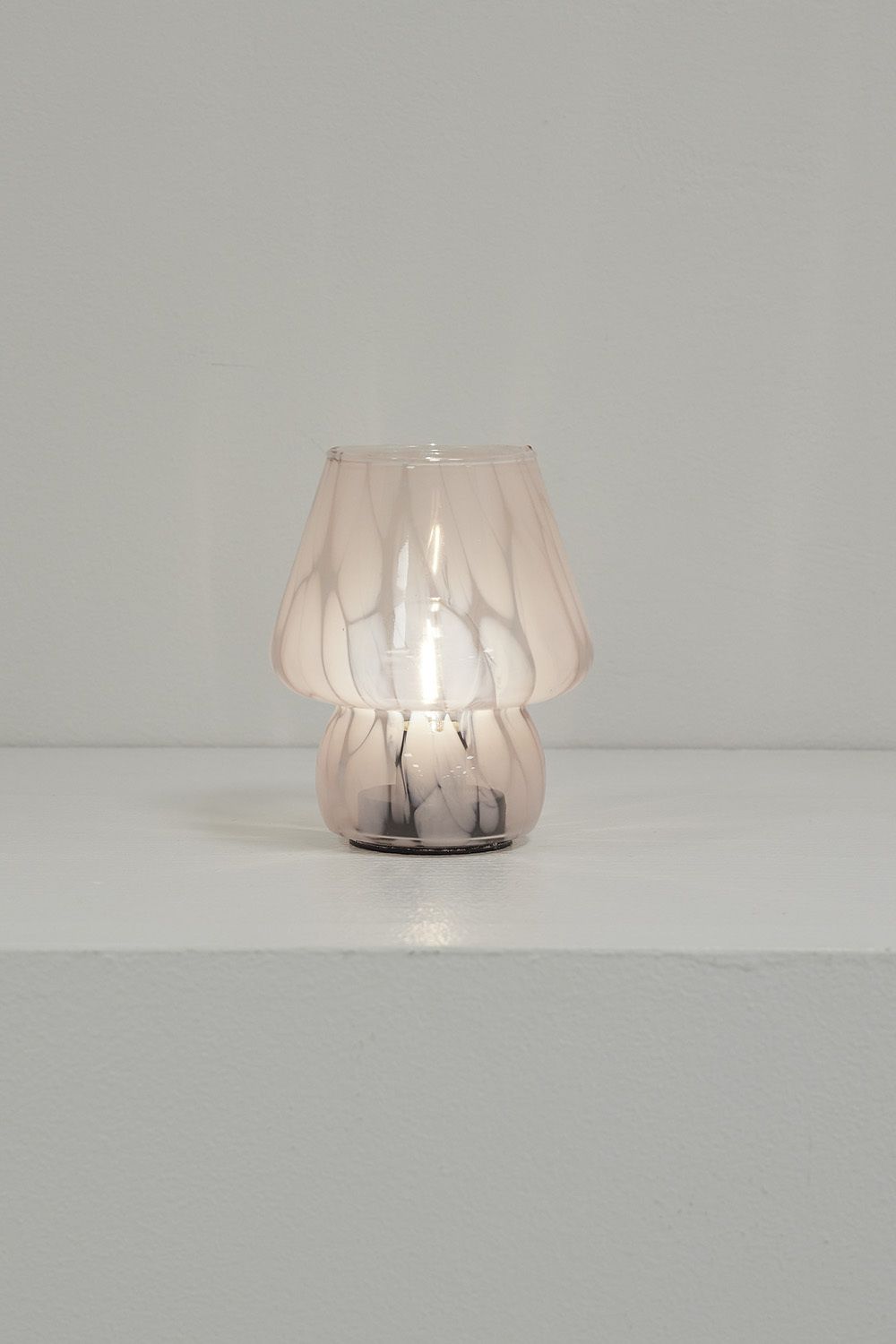 Lampe i glass Mush