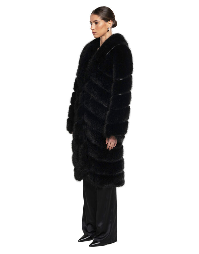 OW Collection Copenhagen Coat Black caviar