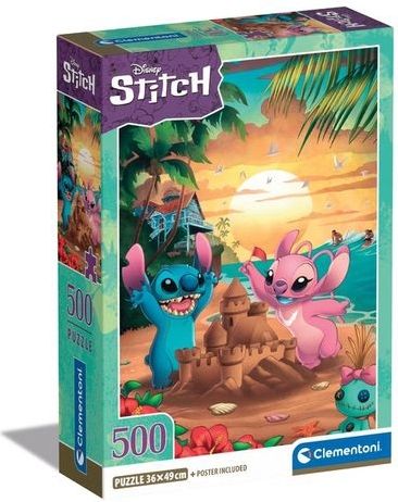 Clementoni 35547 puzzel Legpuzzel 500 stuk(s) Stripfiguren