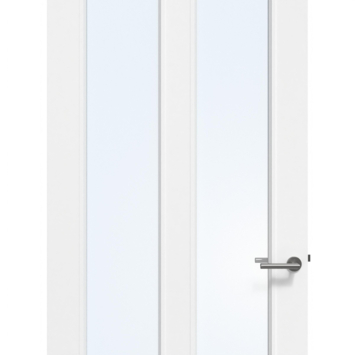 Arne & Bodil binnendeur ABD27 blank glas - wit afgelakt