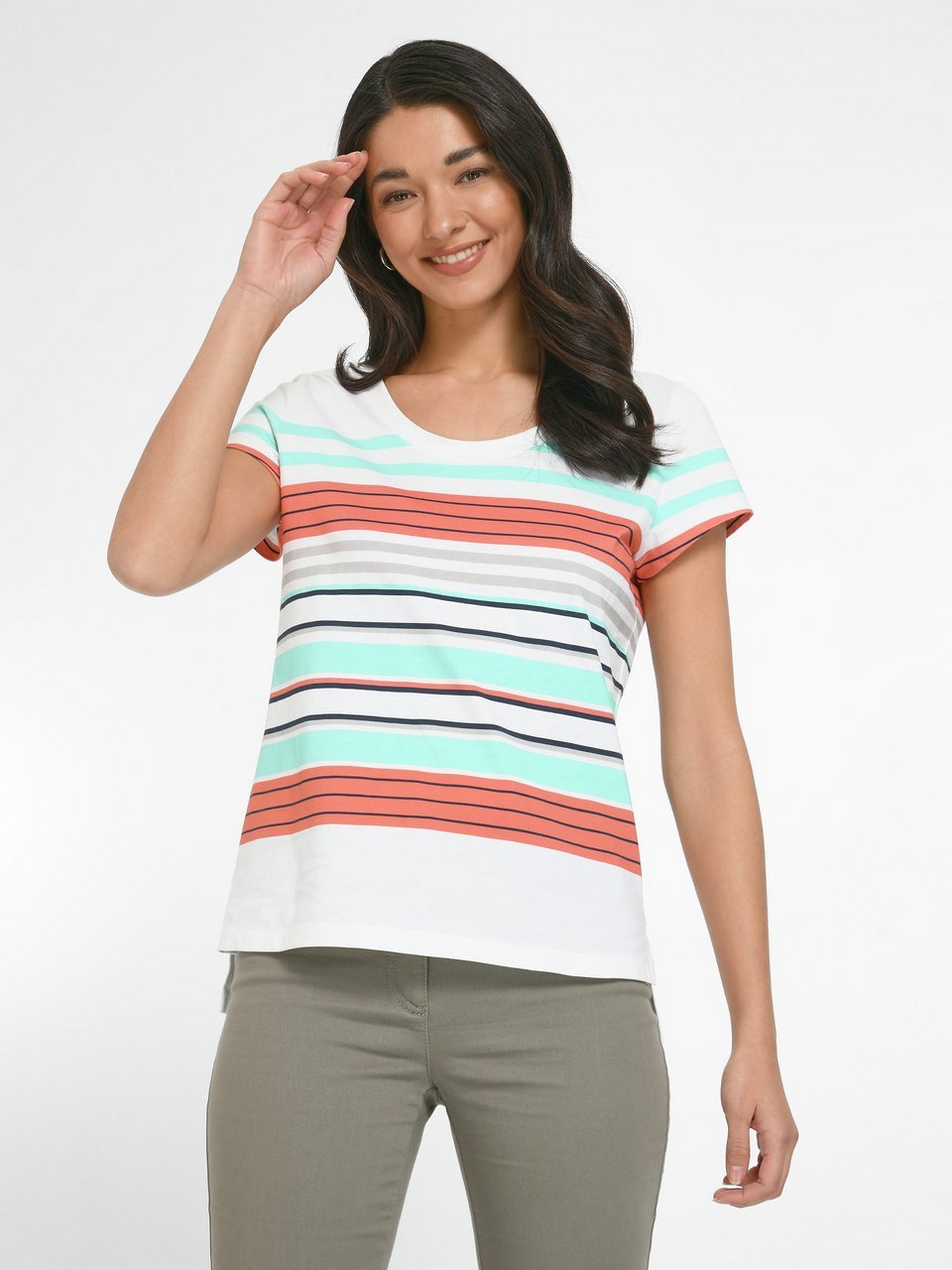 Rundhals-Shirt