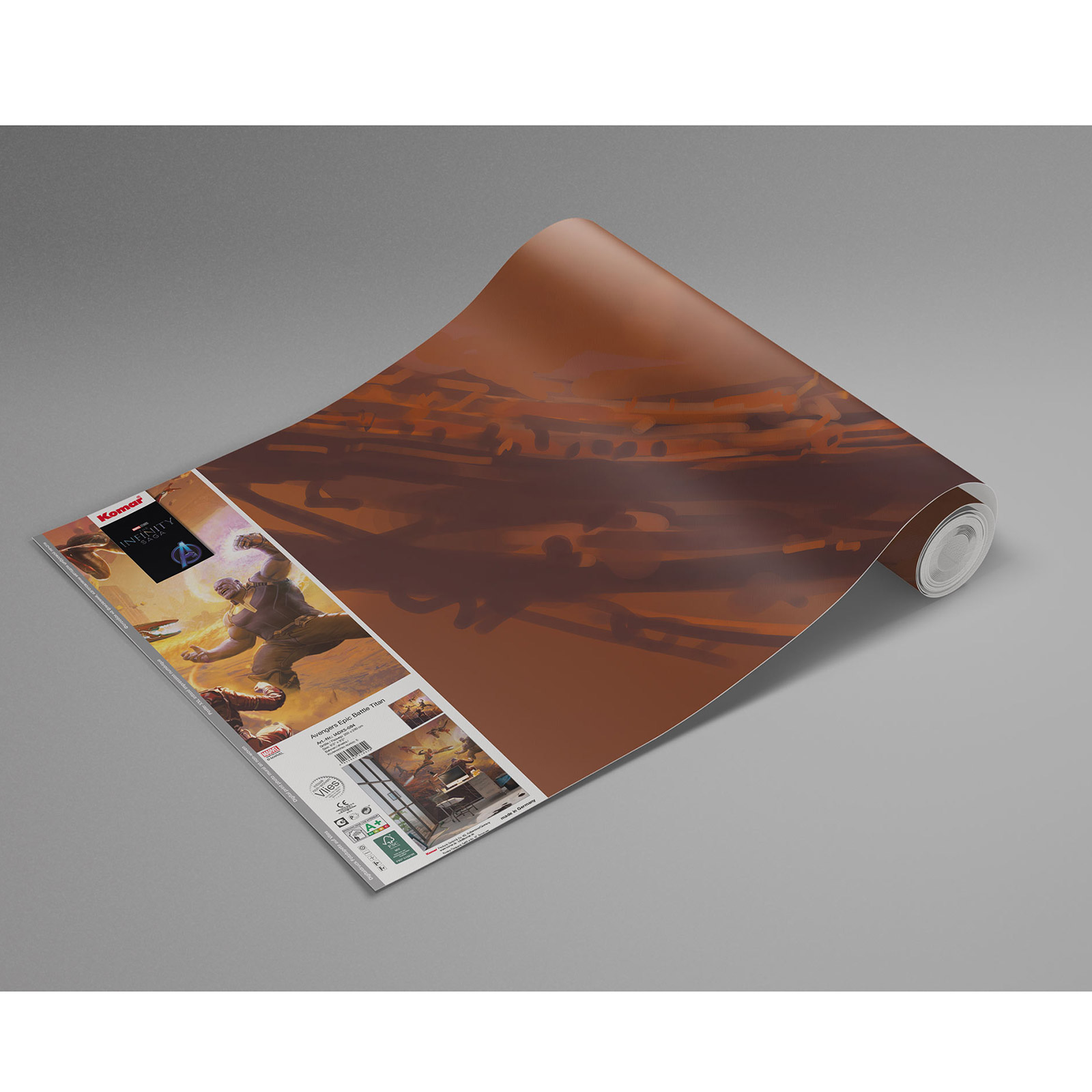 Vlies-Fototapete AVENGERS EPIC BATTLE TITAN - bunt - 250x280 cm