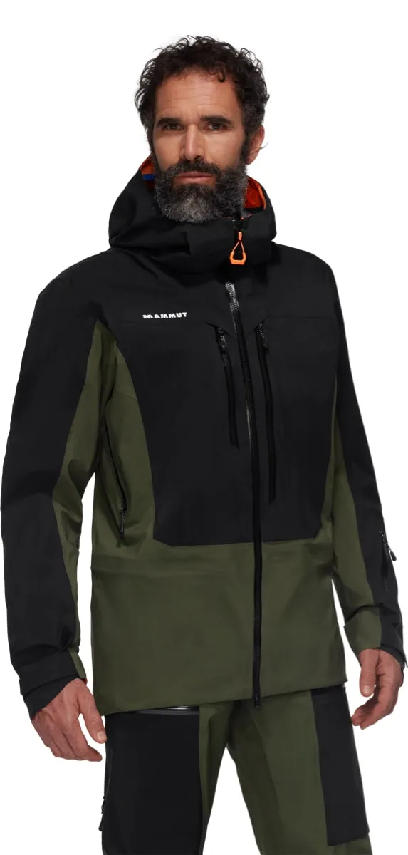 Mammut Eiger Free Advanced Hs Hooded Jacket Men Dark Marsh-Black