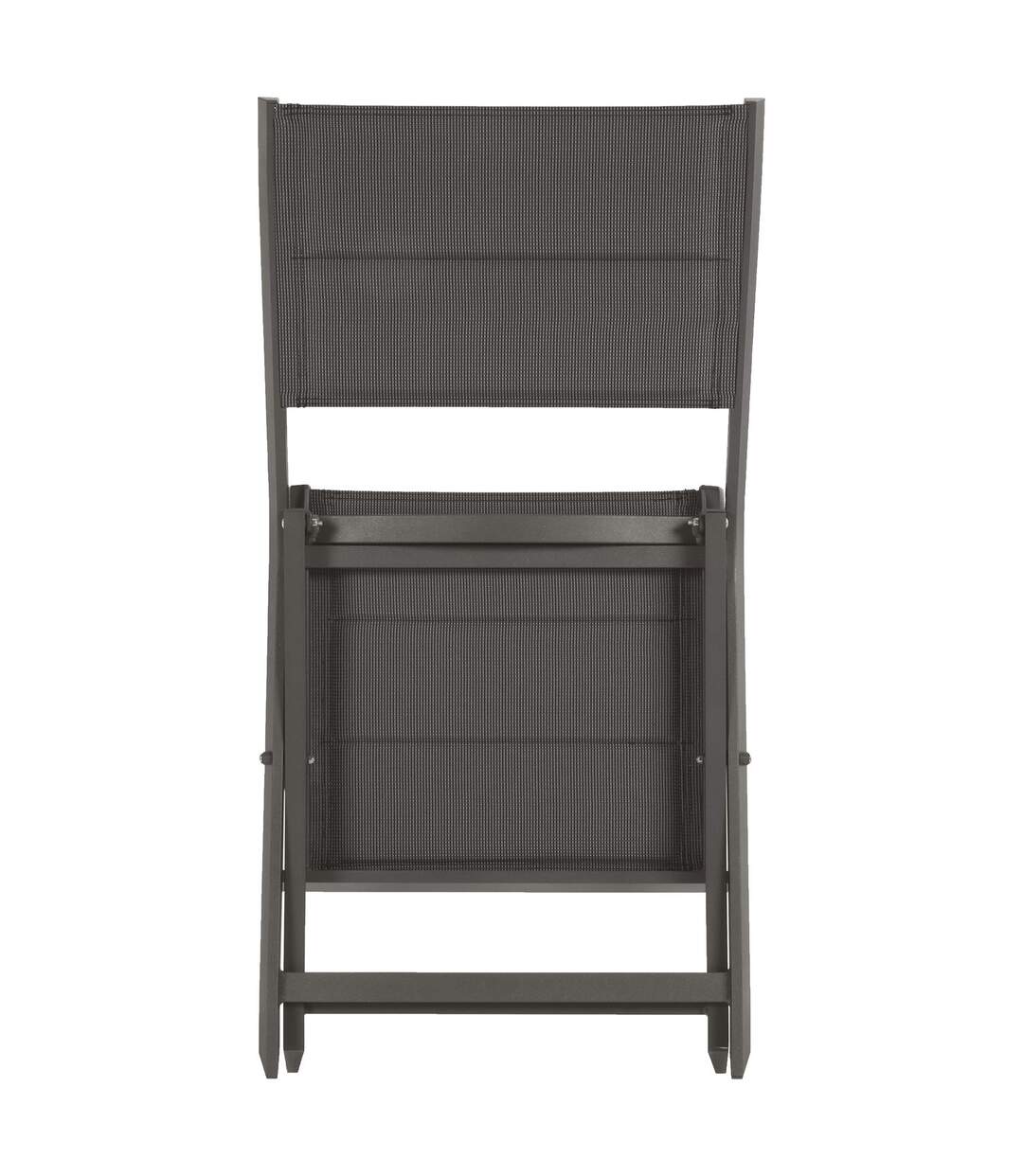 Chaise de jardin pliable Allure - Marron foncé