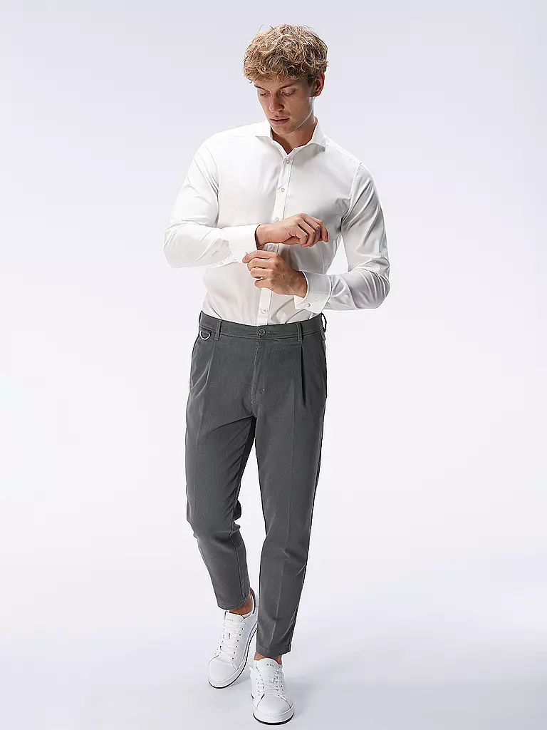 OLYMP LEVEL FIVE Hemd Body Fit beige