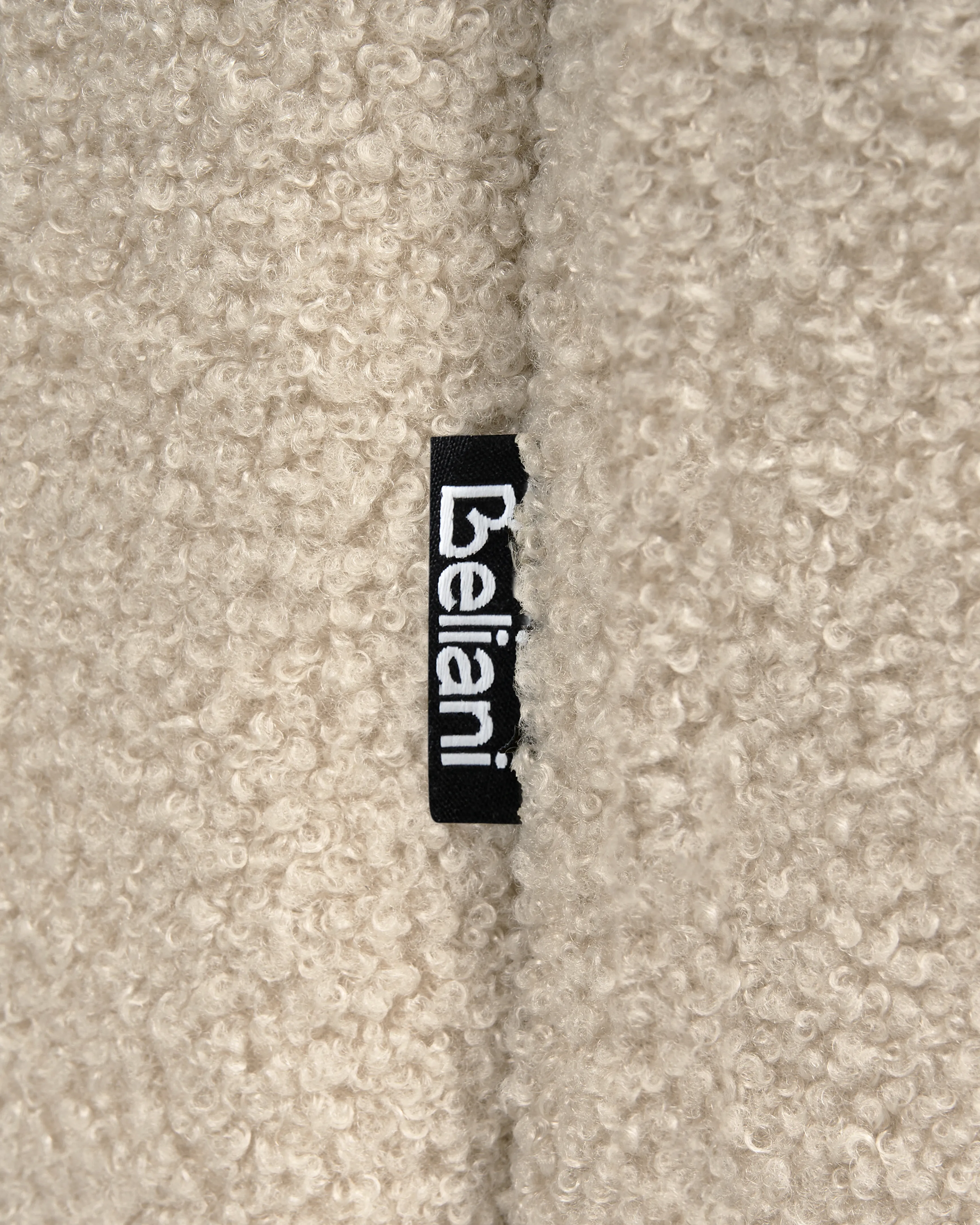 Fauteuil KJAER Bouclé Lichtbeige