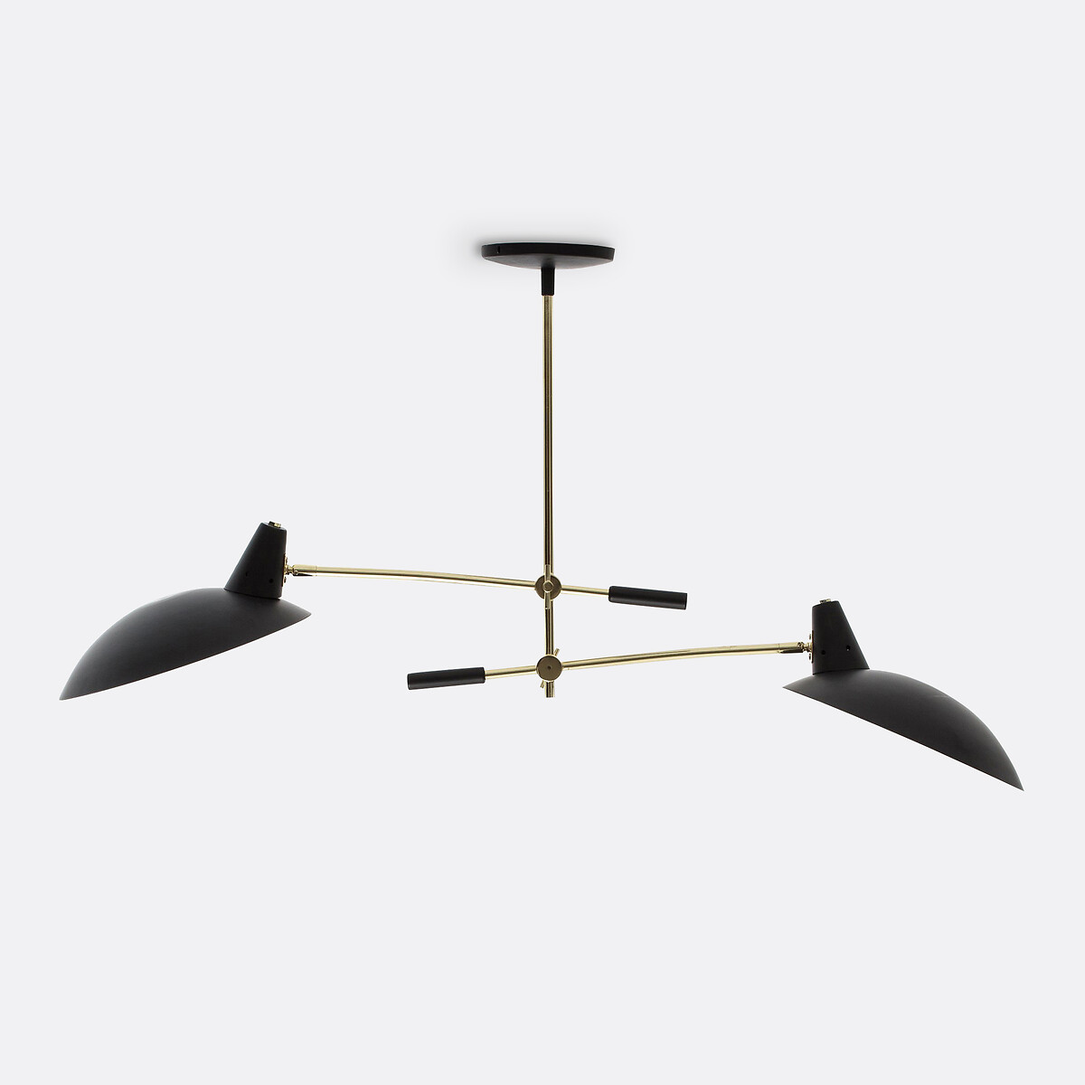 LA REDOUTE INTERIEURS<br>Candeeiro suspenso duplo de metal, Rosella
