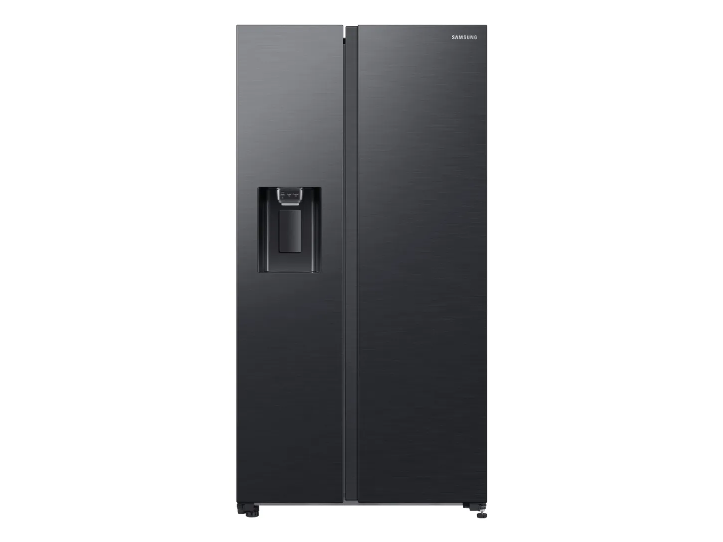 Samsung RS64DG5303B1 - Køleskab/fryser - side-by-side med vanddispenser, isdispenser - Wi-Fi - bredde: 91.2 cm - dybde: 71.6 cm - højde: 178 cm - 635 liter - Klasse E - Black DOI