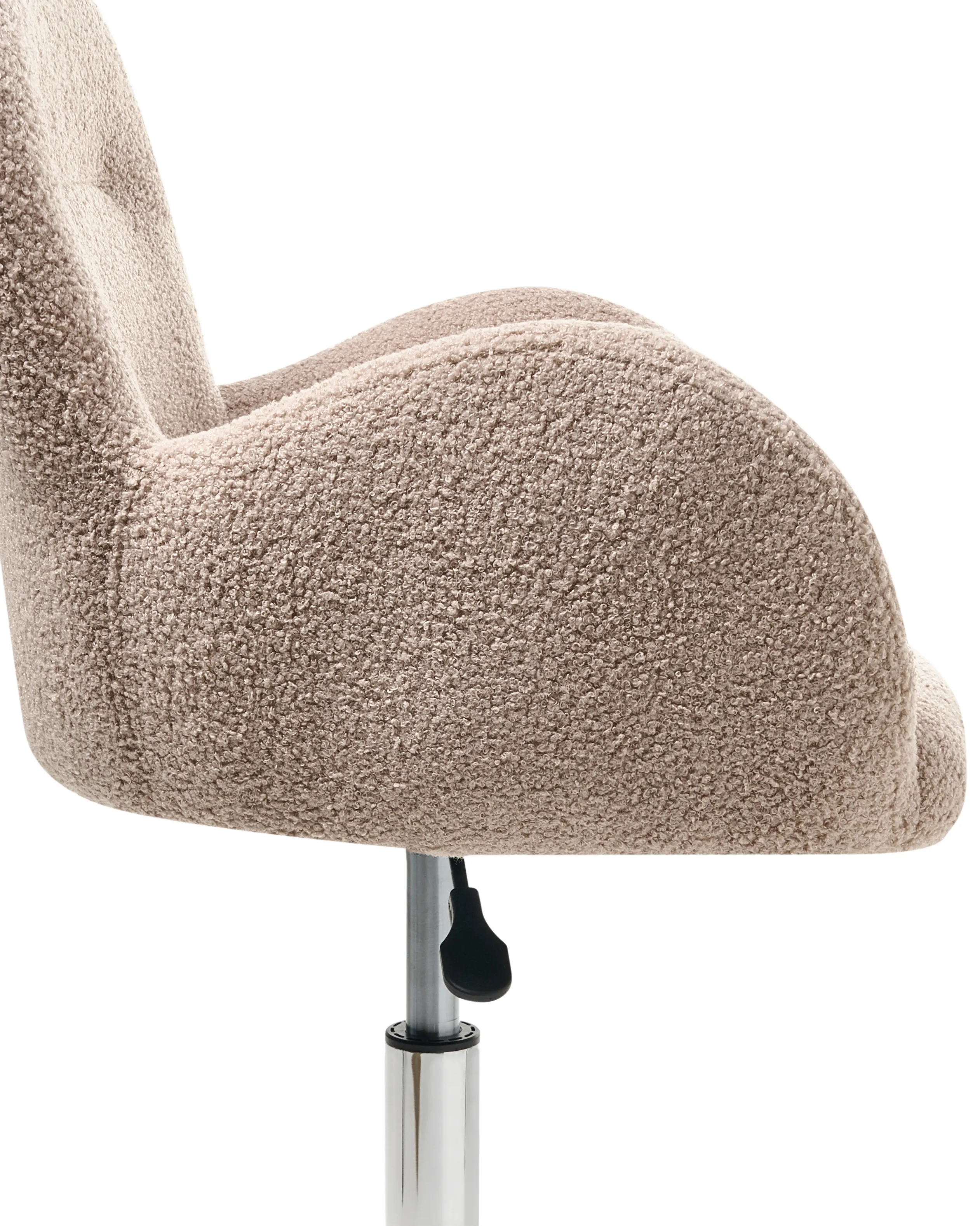 Bureaustoel PRIDDY Bouclé Beige