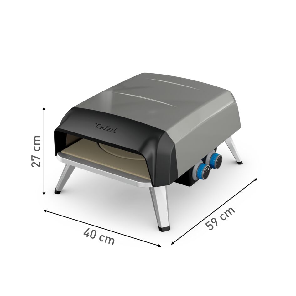 Pizza Pronto JM4120 pizza oven op gas + pizzaschep