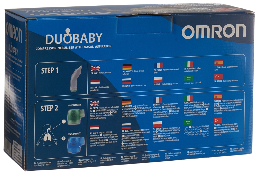 OMRON DuoBaby Inhalationsgerät<br>1 Stück