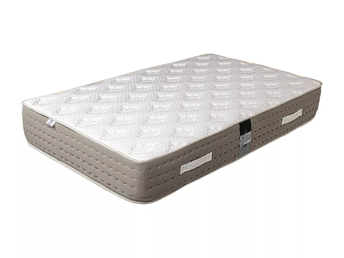 Matelas 90x190 cm, Dreamlux, 26 cm , ressorts ensachés + Oreiller + Couette