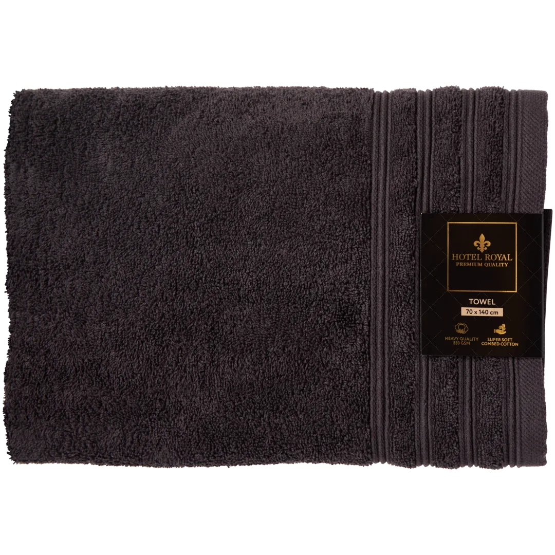 Serviette Hotel Royal Anthracite