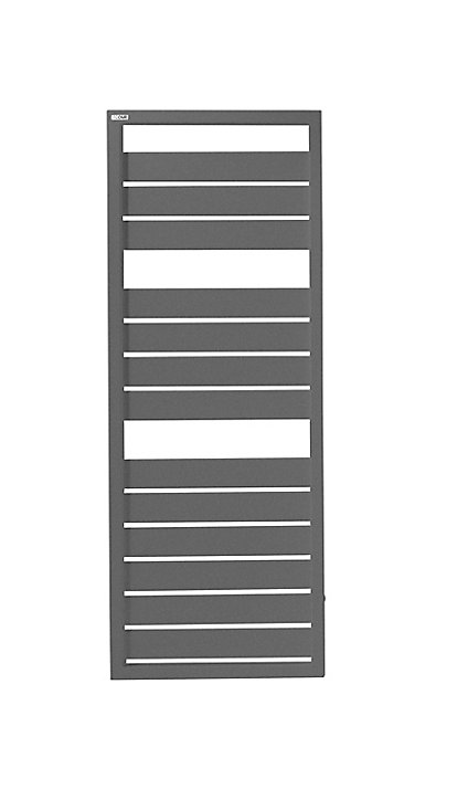 Radiateur sèche-serviettes eau chaude Acova Astrakan grey aluminium 608W