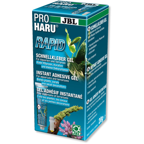 JBL ProHaru Rapid | Snelle, sterke lijm voor aquariumdecoratie