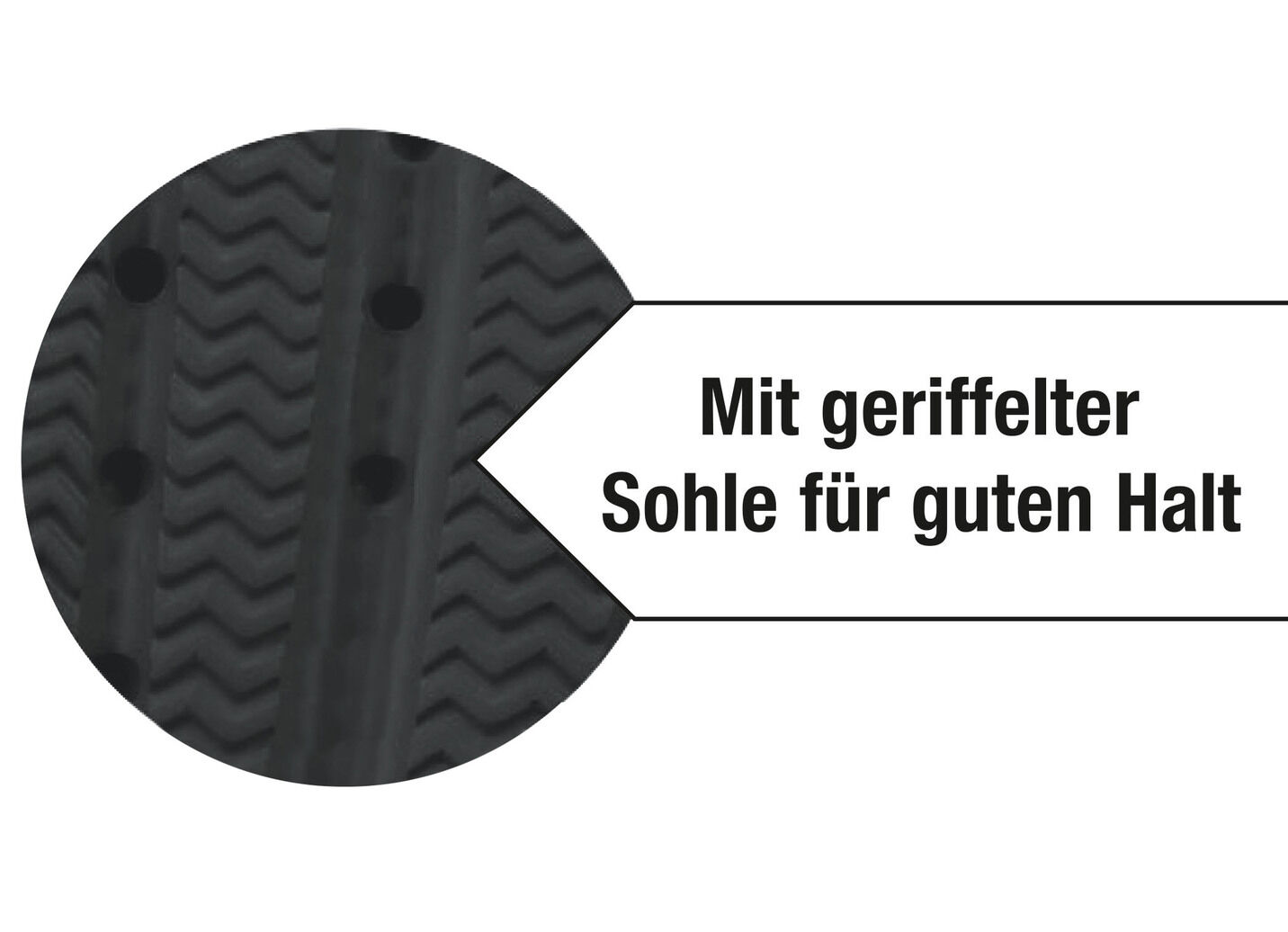 Wolken-Slipper relaxvital mit geriffelter Sohle