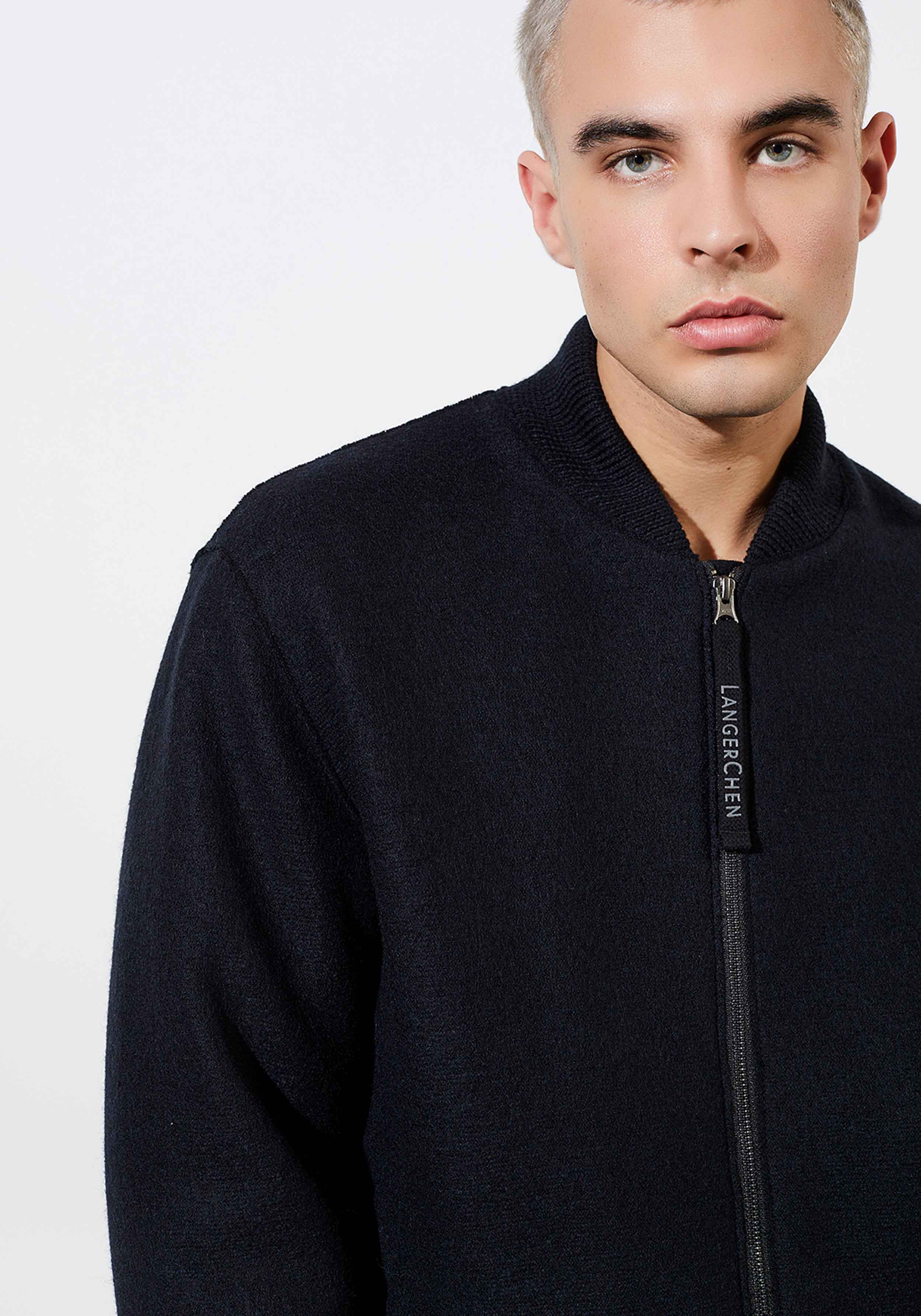 LangerChen Bomberjacke Knoxford Carbon