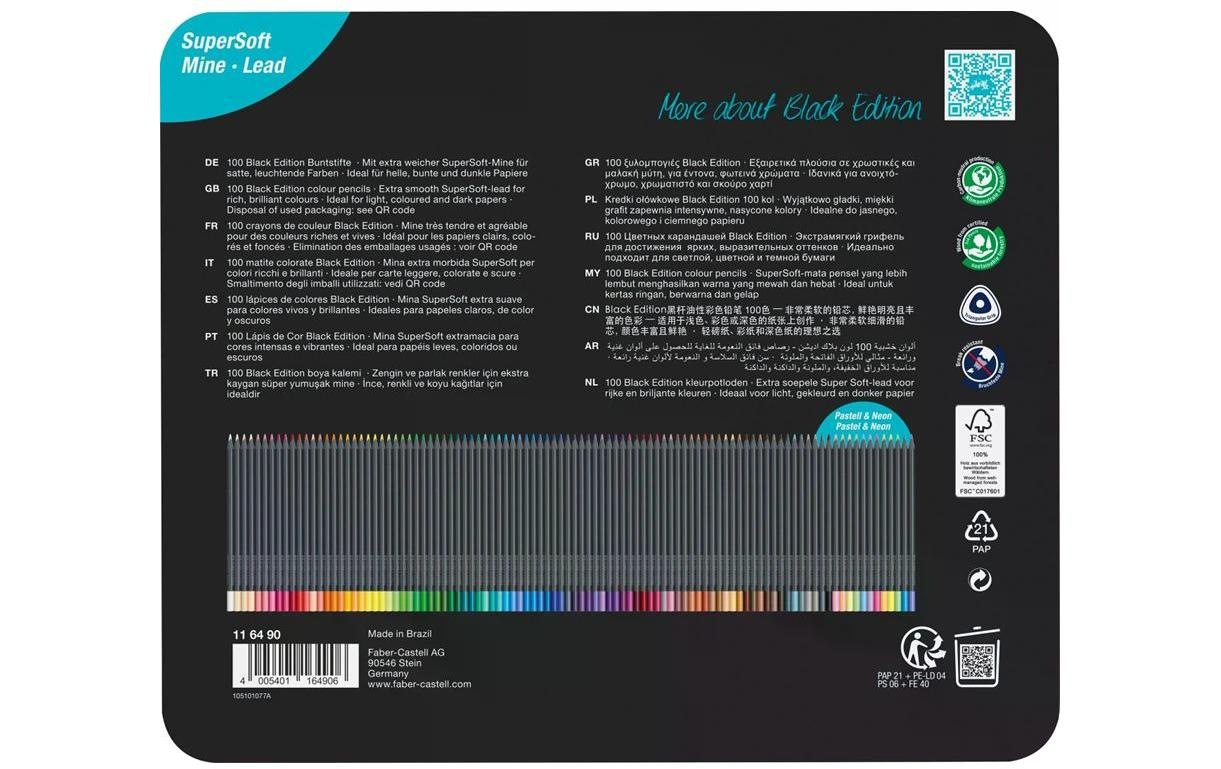 Faber-Castell Marker »Black Edition 100 Stück«