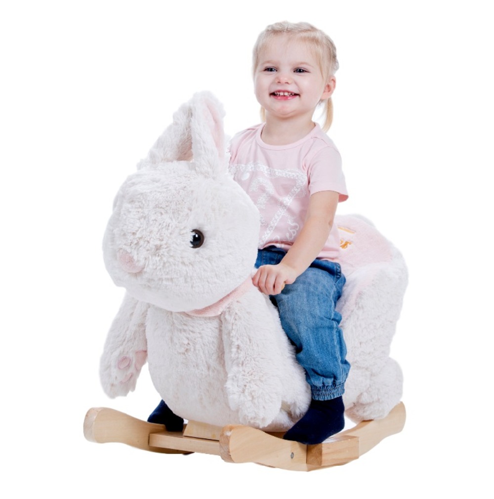 Bascule lapin blanc