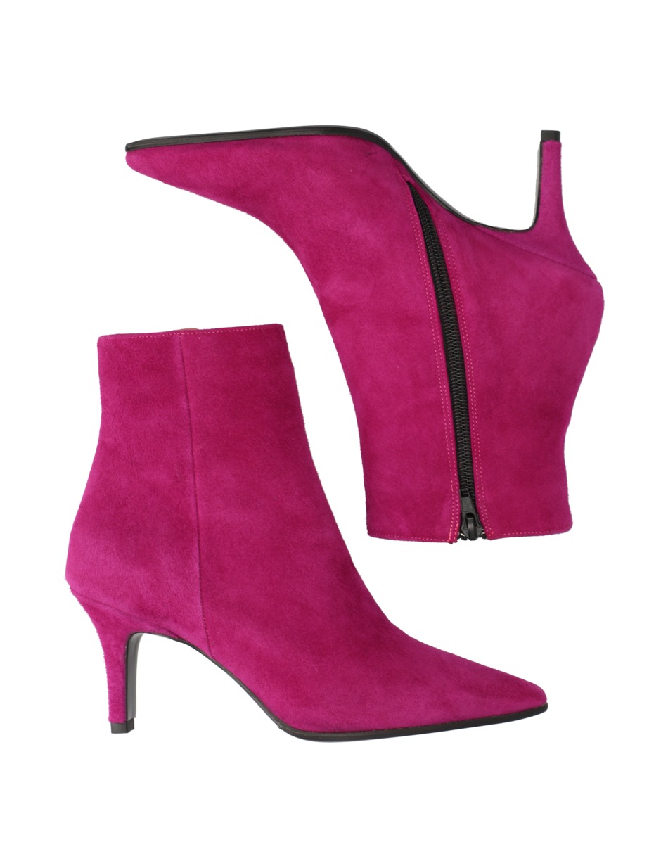 Veloursleder Stiefelette