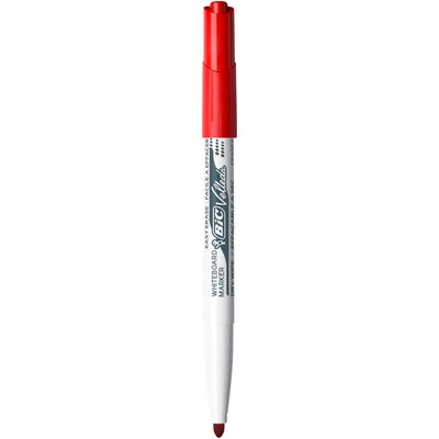 BIC VELLEDA 1741 - Marqueur effaçable - pointe ogive - rouge
