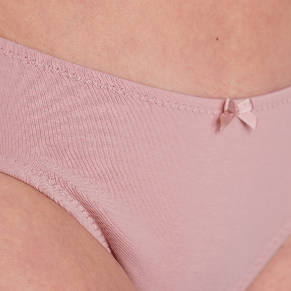 Gina Benotti 5 Damen Slips aus Baumwolle oliv / rosa / schwarz