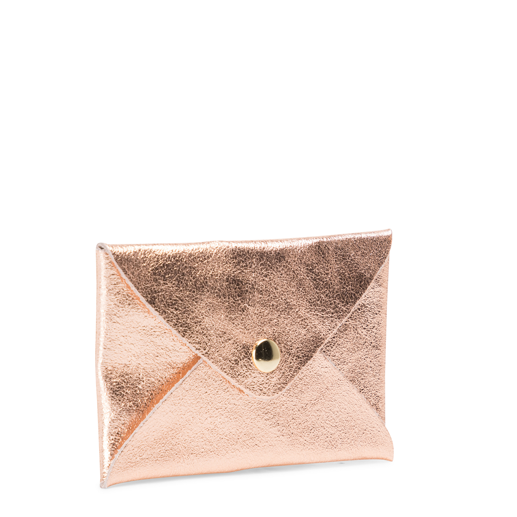Porte-cartes en cuir | Rose